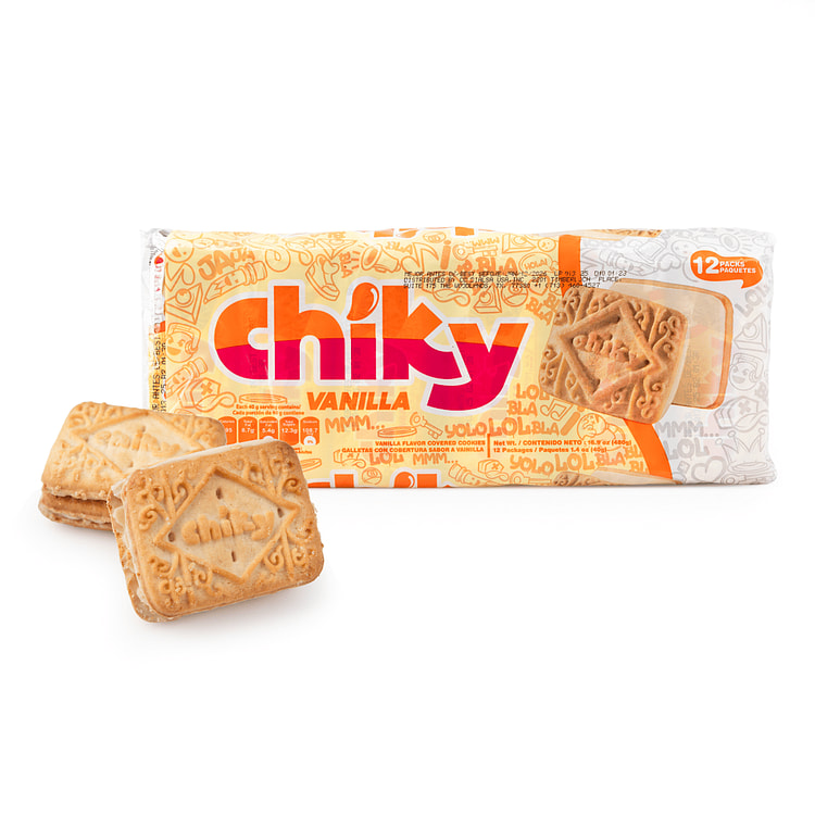 Chiky Vanilla Cookies 16.9 oz