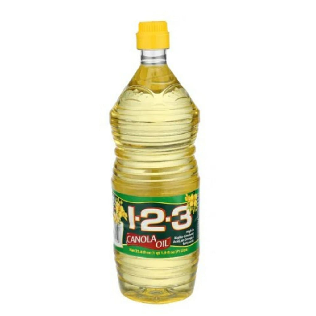 1-2-3 Canola Oil 33.8 fl.oz