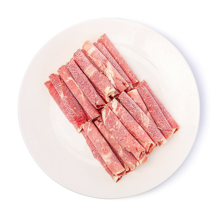 涮烤牛胸肉片 火锅牛肉卷 1 磅