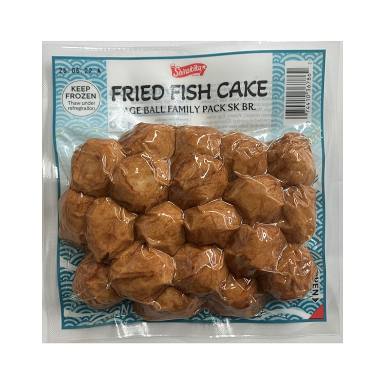 Shirakiku Fish Cake Age Ball 12.6 盎司