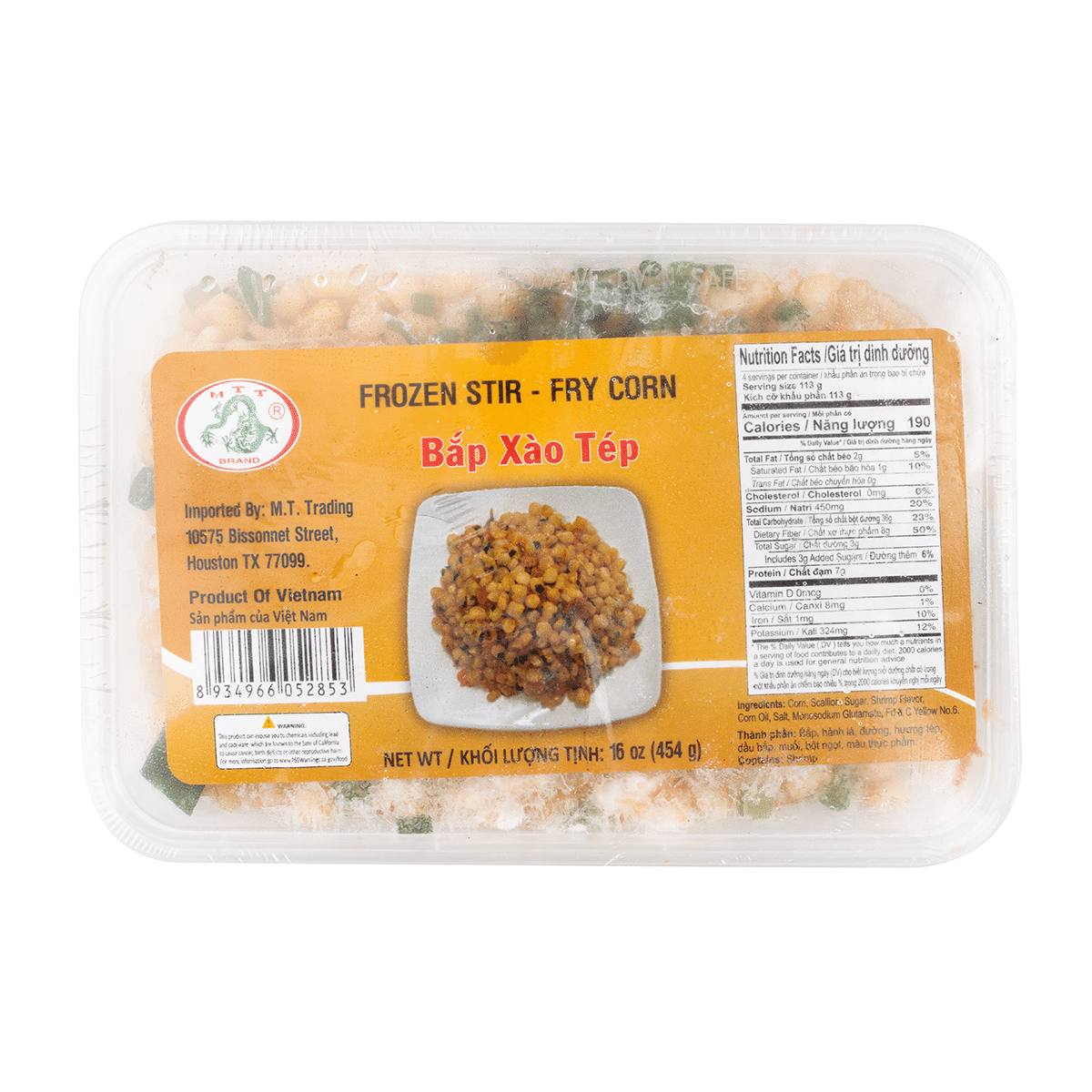 MTT Frozen Stir-Fry Corn 16 oz