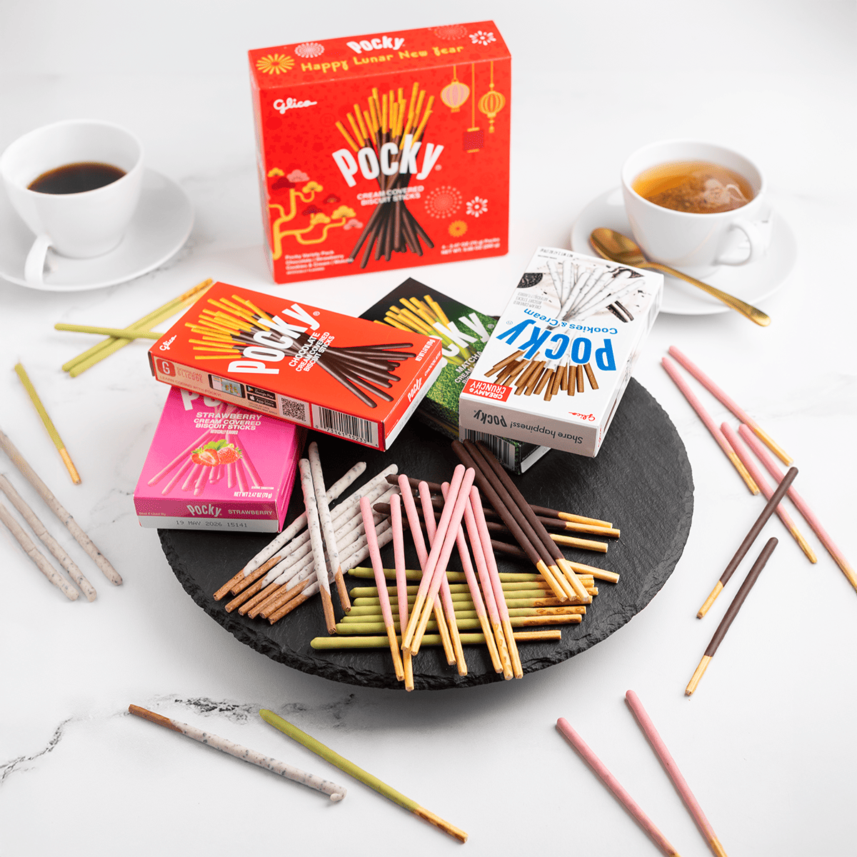 Get Glico Pocky Happy Lunar New Year Variety Pack 9.88 oz