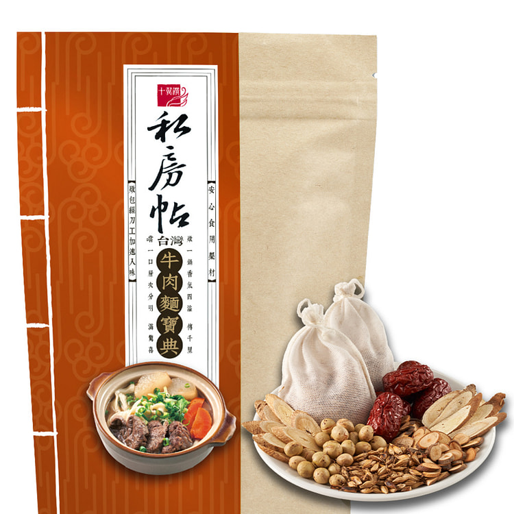 私房帖 台湾牛肉面宝典 内含4小包 60 克