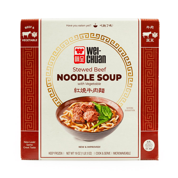 WeiChuan Stewed Beef Noodle Soup 19 oz