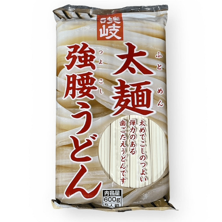 Sanukishisei Futomen Tsuyogoshi Udon 600 克