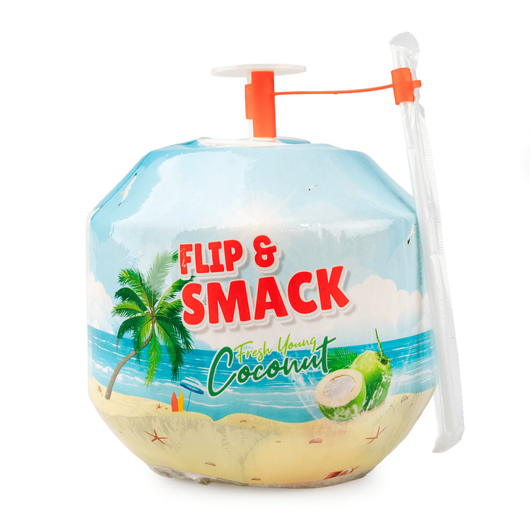 Dừa Non Cocobucket (Có Sẵn Ống Hút) 1 cái