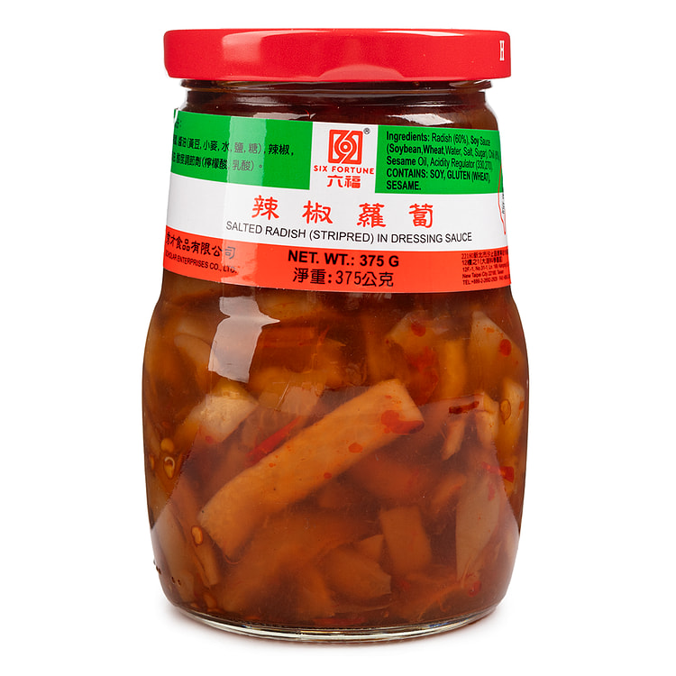 六福辣椒萝卜 375 克