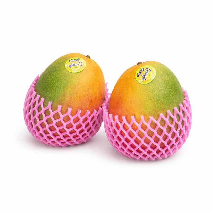 树上熟芒果 2 个