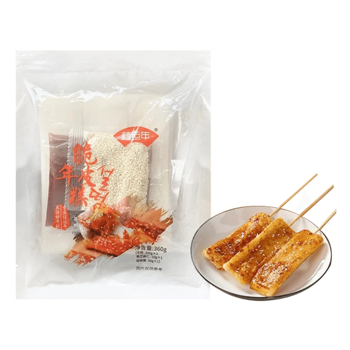 Luckyears Crispy Rice Cake 340 g