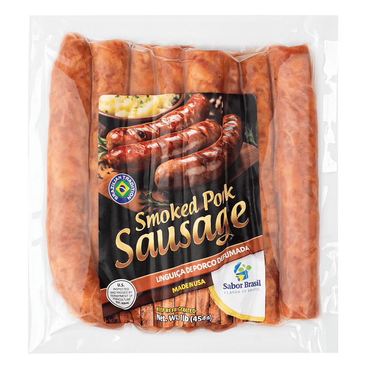 Sabor Brasil Smoked Pork Sausage 454 g