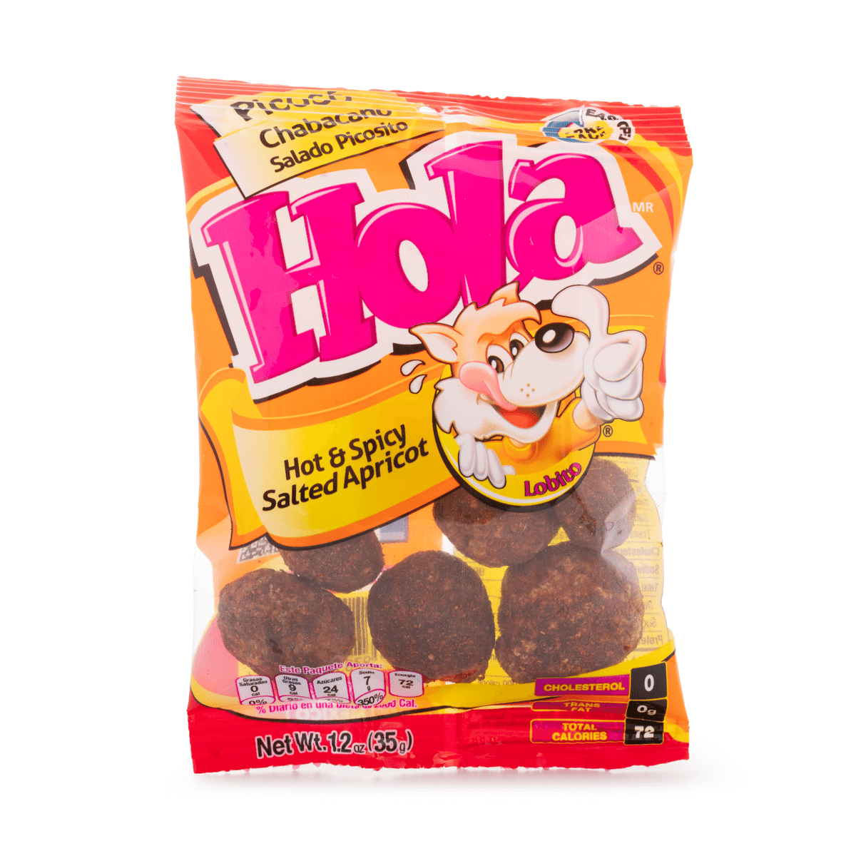 Hola 香辣咸味杏干 1.2 盎司