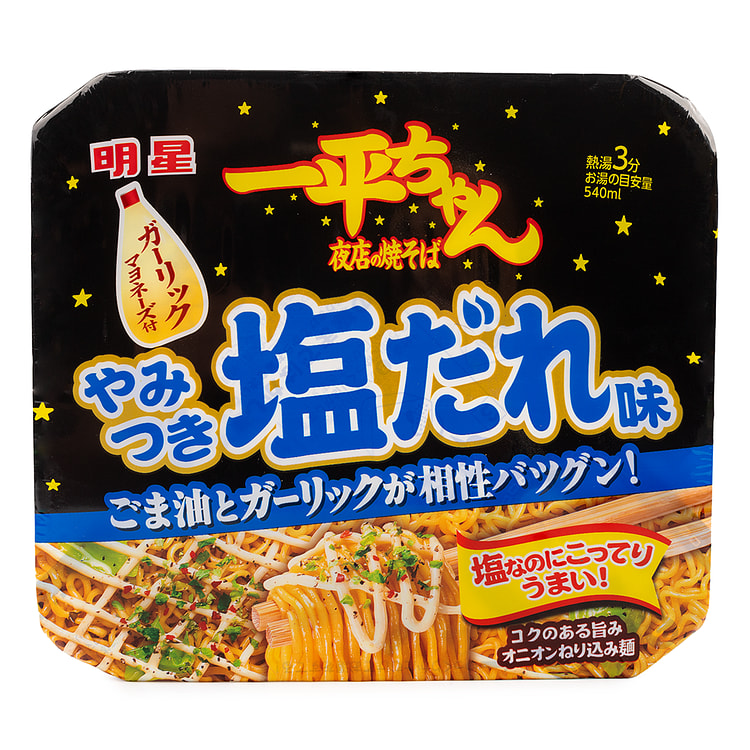 Myojo平酱 夜店炒面 胡椒盐蛋黄酱味 130 克
