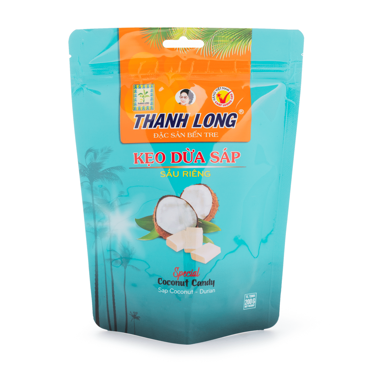 Thanh Long Coconut Candy Durian Flavor 7 onza(s)
