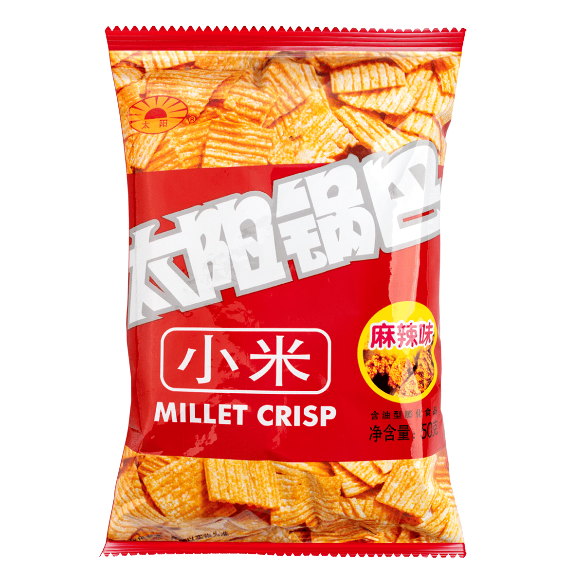 太阳锅巴 小米麻辣味 50 克