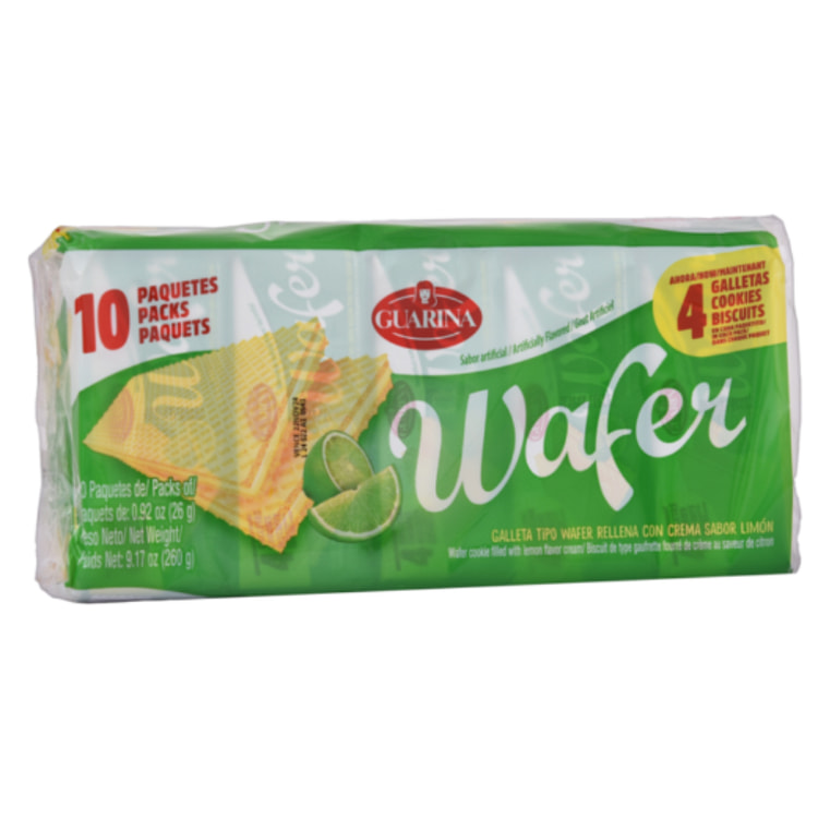 Guarina Wafer Lemon Cream Cookies 9.17 oz