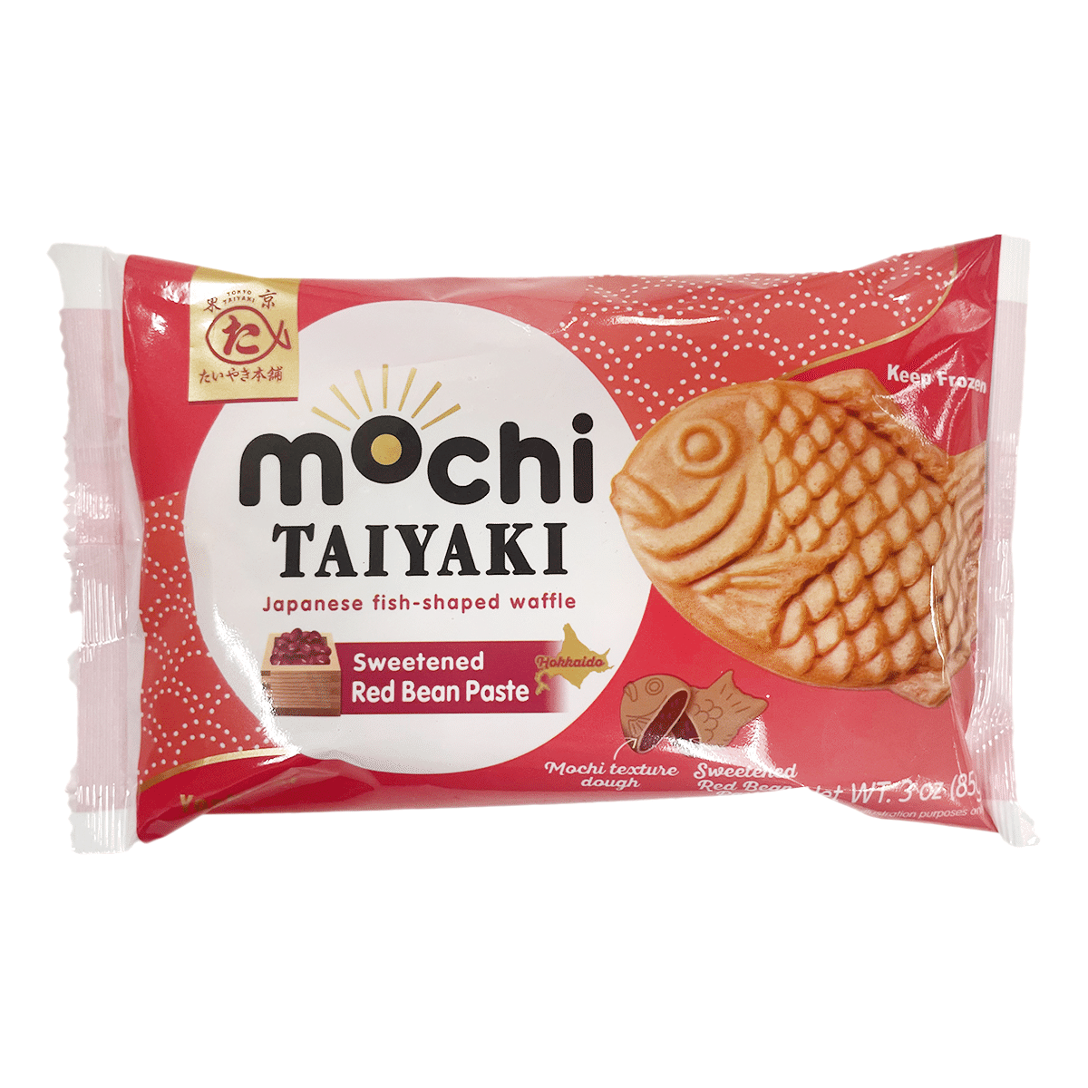 Mochi Taiyaki Red Bean Paste, Frozen 3 oz
