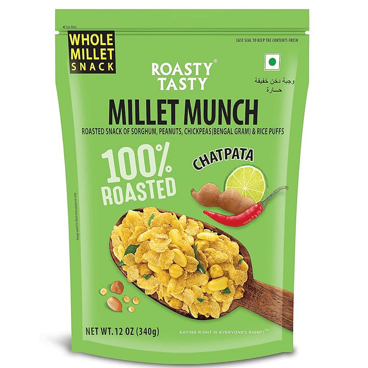 Roasty Tasty Millet Munch Chatpata 340 gms 340 g