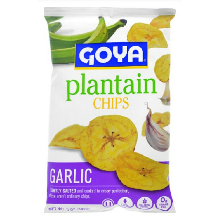Goya Plantain Chips Garlic 5 oz