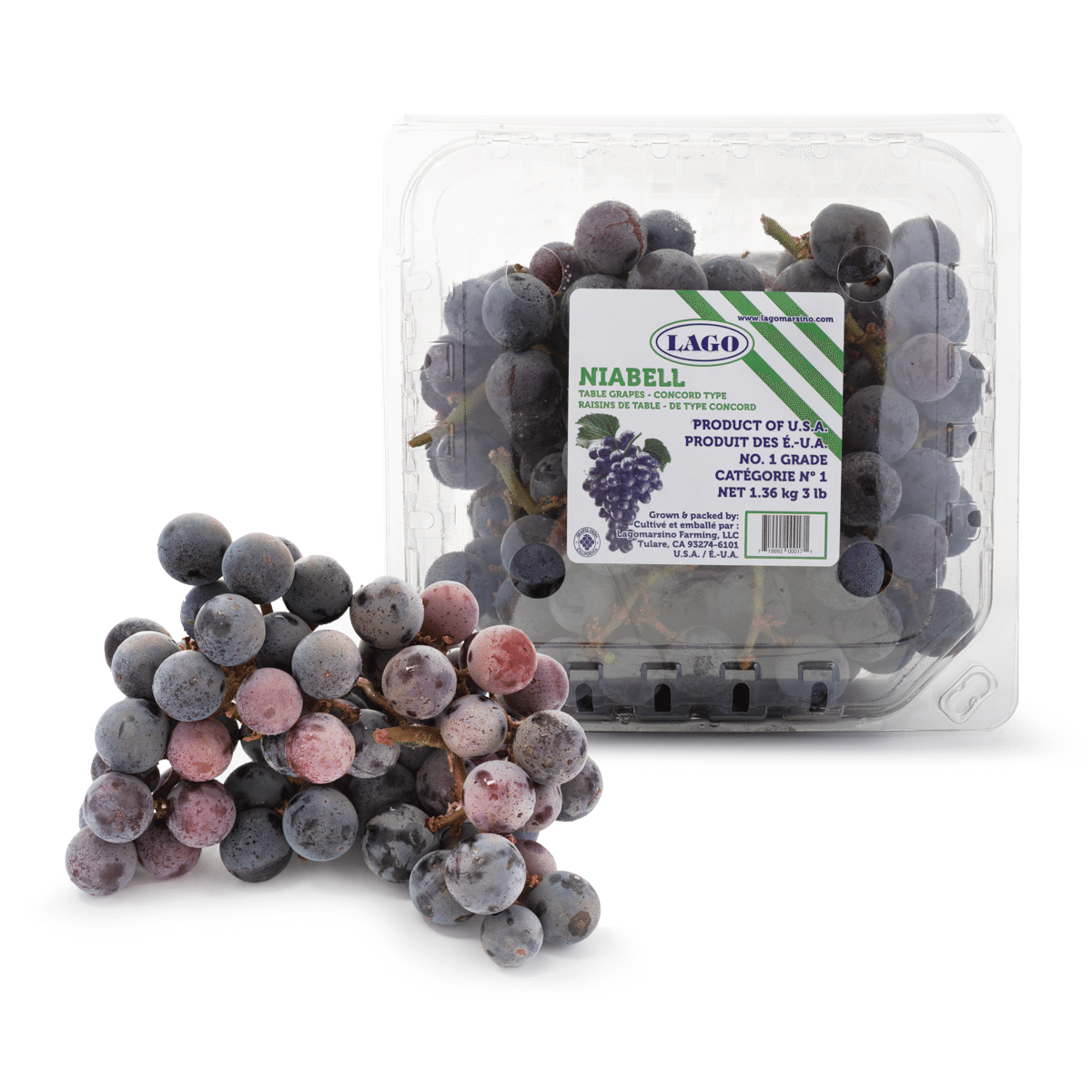 Niabell (Lago) Grape 3 lb