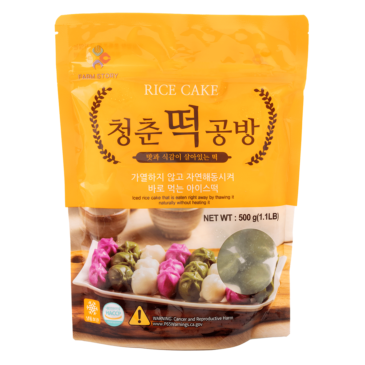 청춘 떡 공방 꿀떡 500 그램