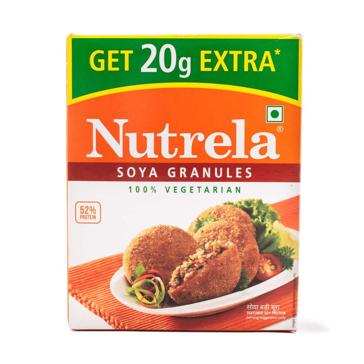 Granulado de Soja Alto em Proteína, Nutrella 200 g