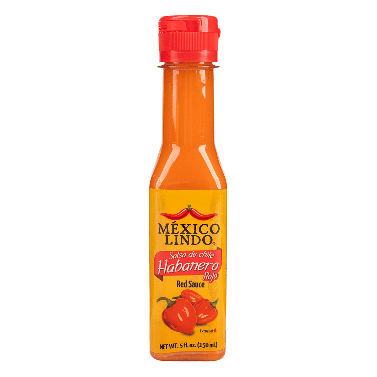 Mexico Lindo Habanero Hot Sauce 5 oz