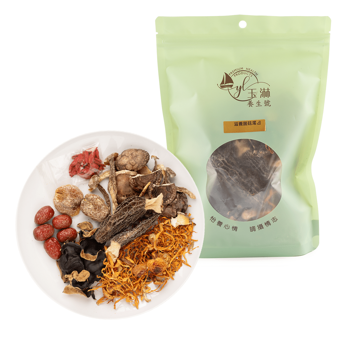 Yulin Health Rainbow Mushrooms Soup Mix 120 g