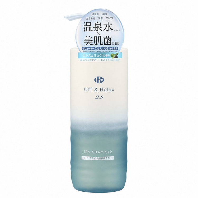 Off & Relax 2.0 Shampoo Spa Volume Refrescante 460 ml