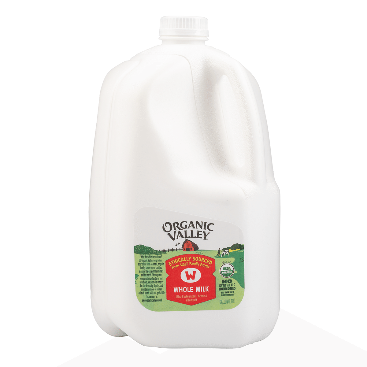 Leche Entera Orgánica Organic Valley Galones 128 onza(s)