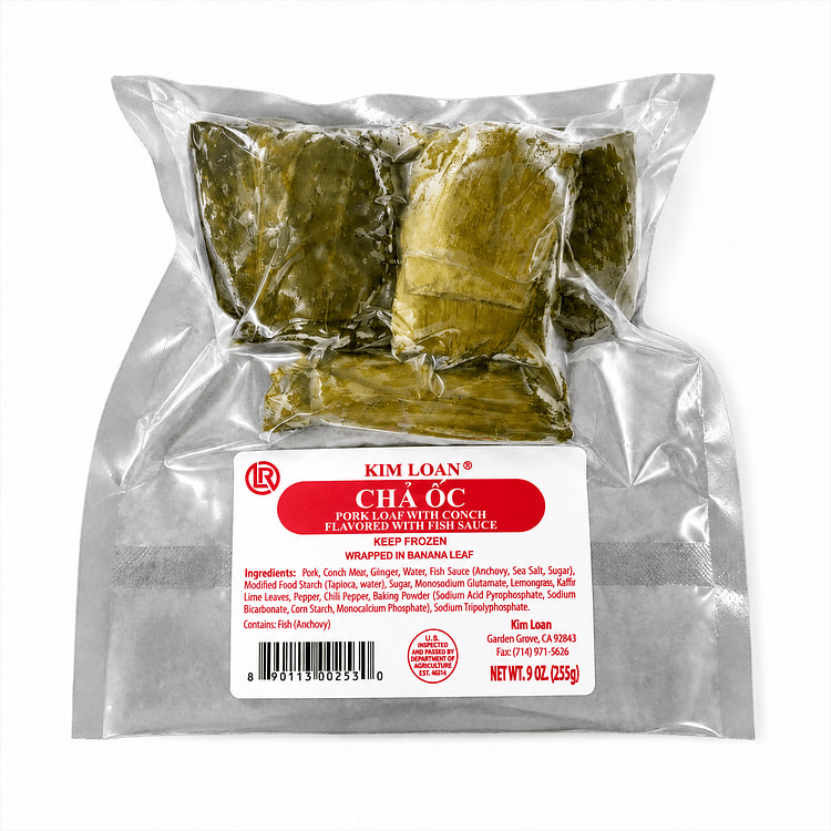 Kim Loan Pork Loaf with Conch, Frozen 9 oz