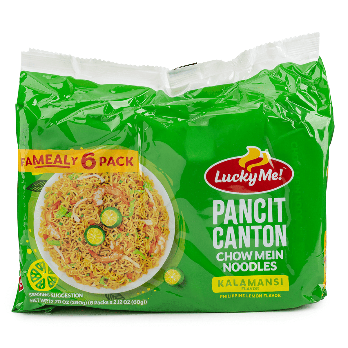 Lucky Me Pancit Canton Kalamansi 60g*6 360 g