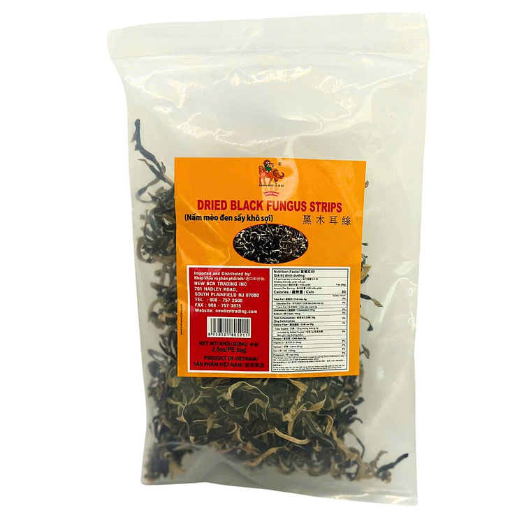 Dried Black Fungus Strips 2.5 oz (min 2)