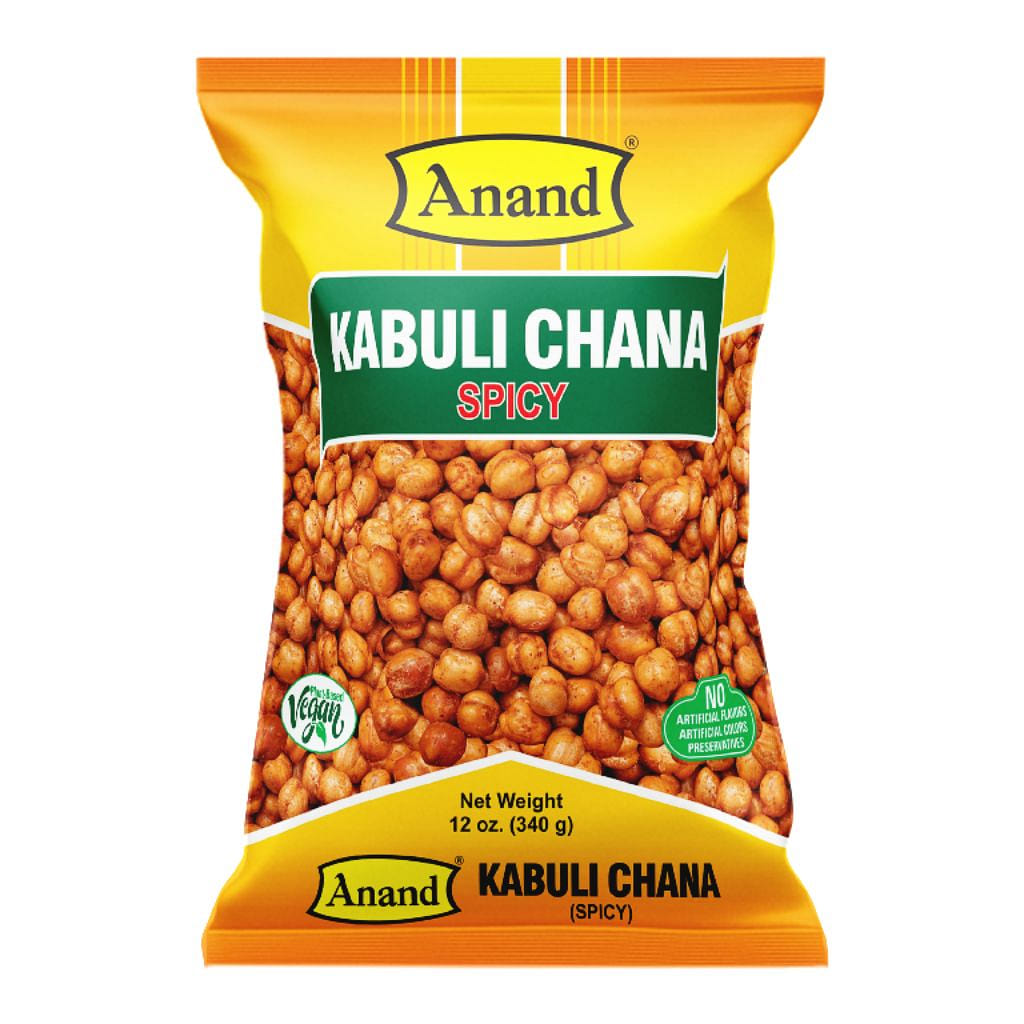 Anand Fried Kabuli Chana (Chickpea Snack), Spicy Flavor 340 g