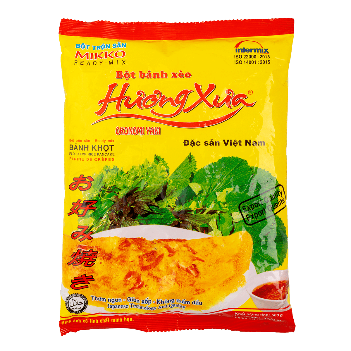 Mikko Huong Xua 越南煎饼粉 17.5 盎司