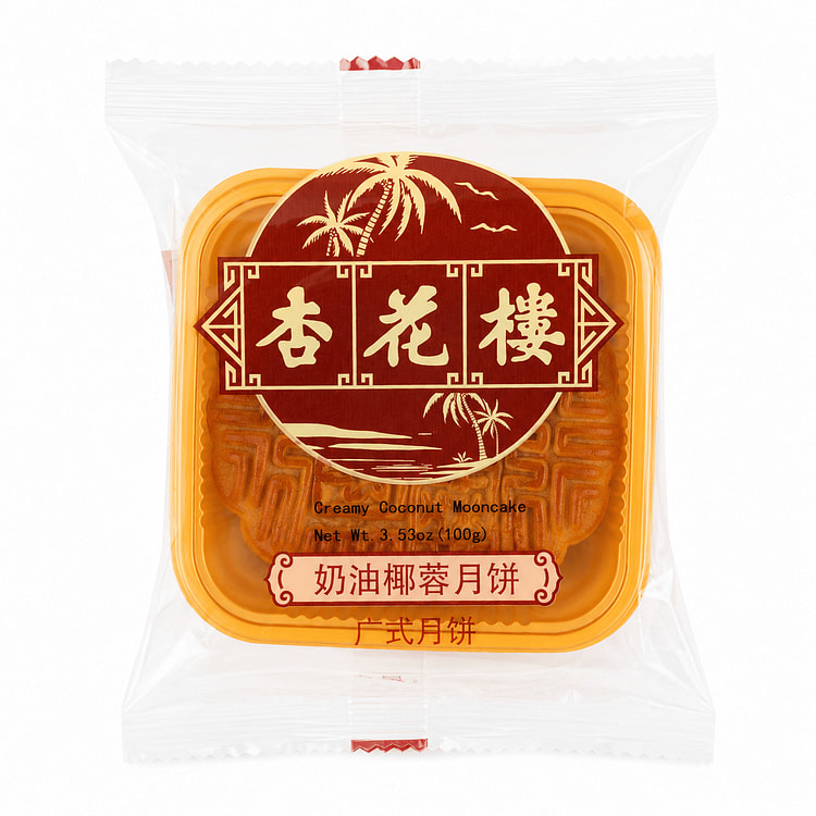 Xing Hua Lou Coconut Moon Cake 1pc