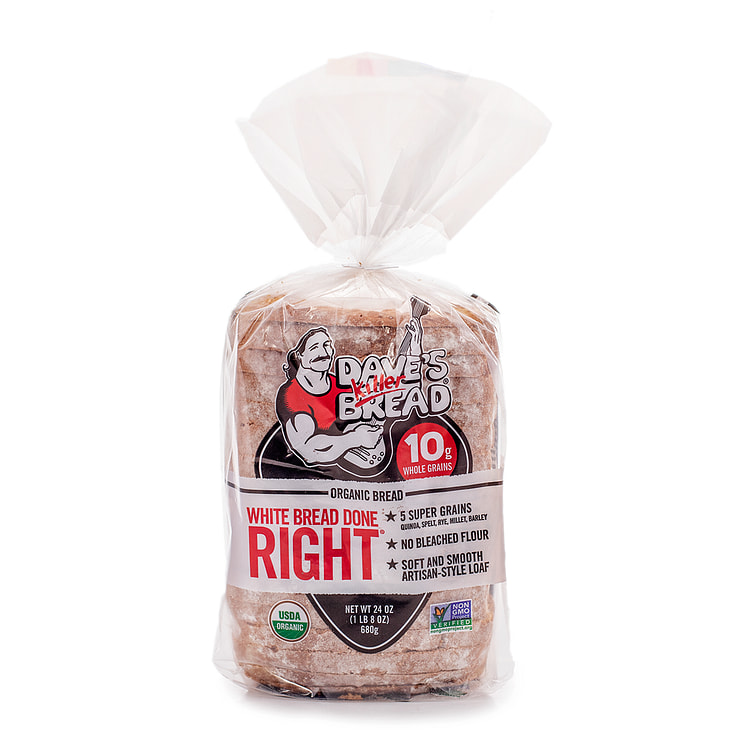 Pan Blanco Hecho Correctamente Dave's Killer Bread