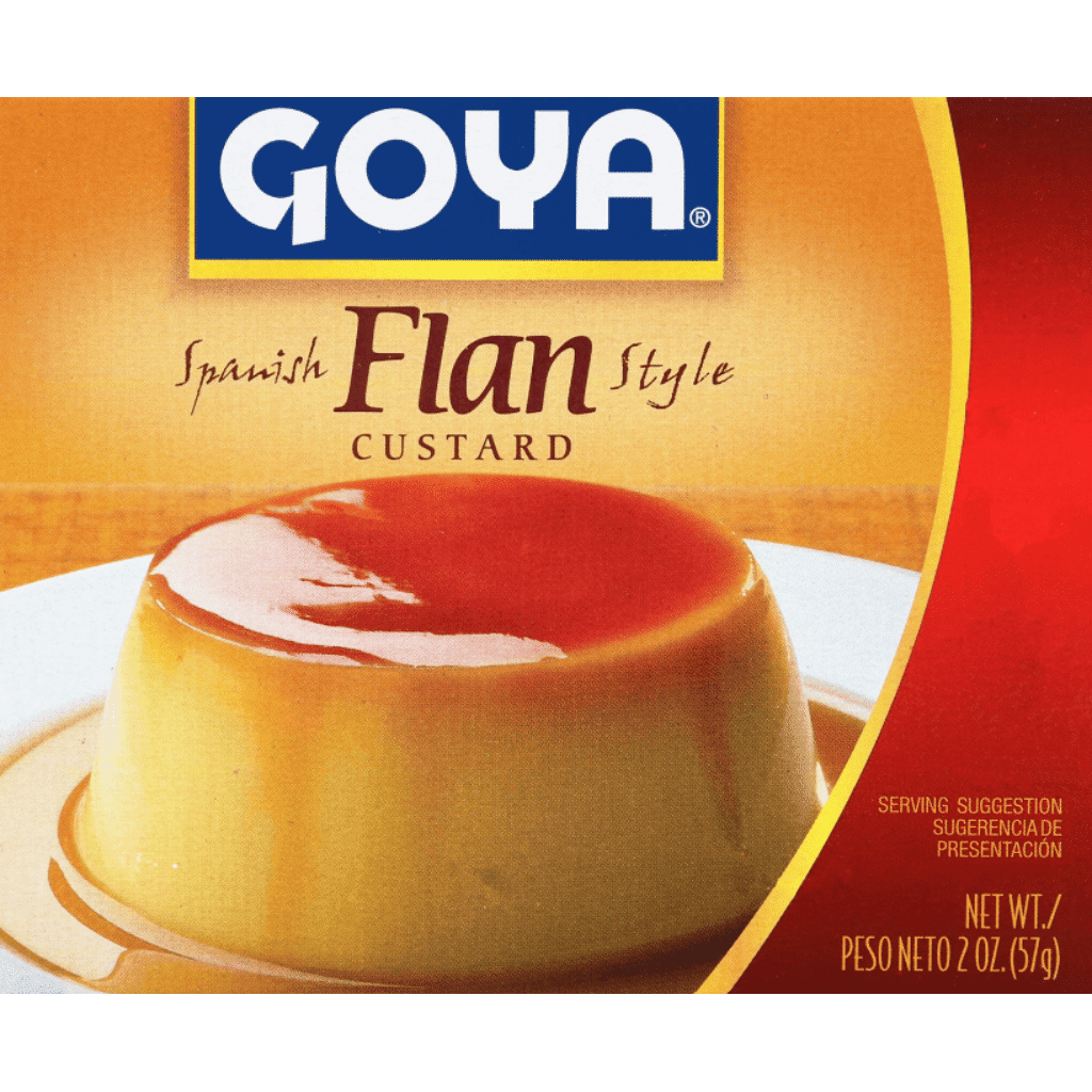 Pudim Cremoso Estilo Flan Espanhol Goya 2 oz