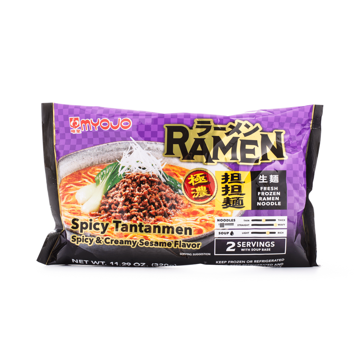 Myojo Premium Ramen Spicy Tantanmen (Spicy Sesame) 2P 11.29 oz