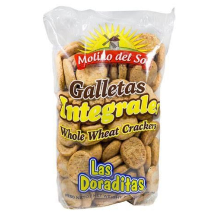 Molino Del Sol Whole Wheat Crackers 8.47 oz