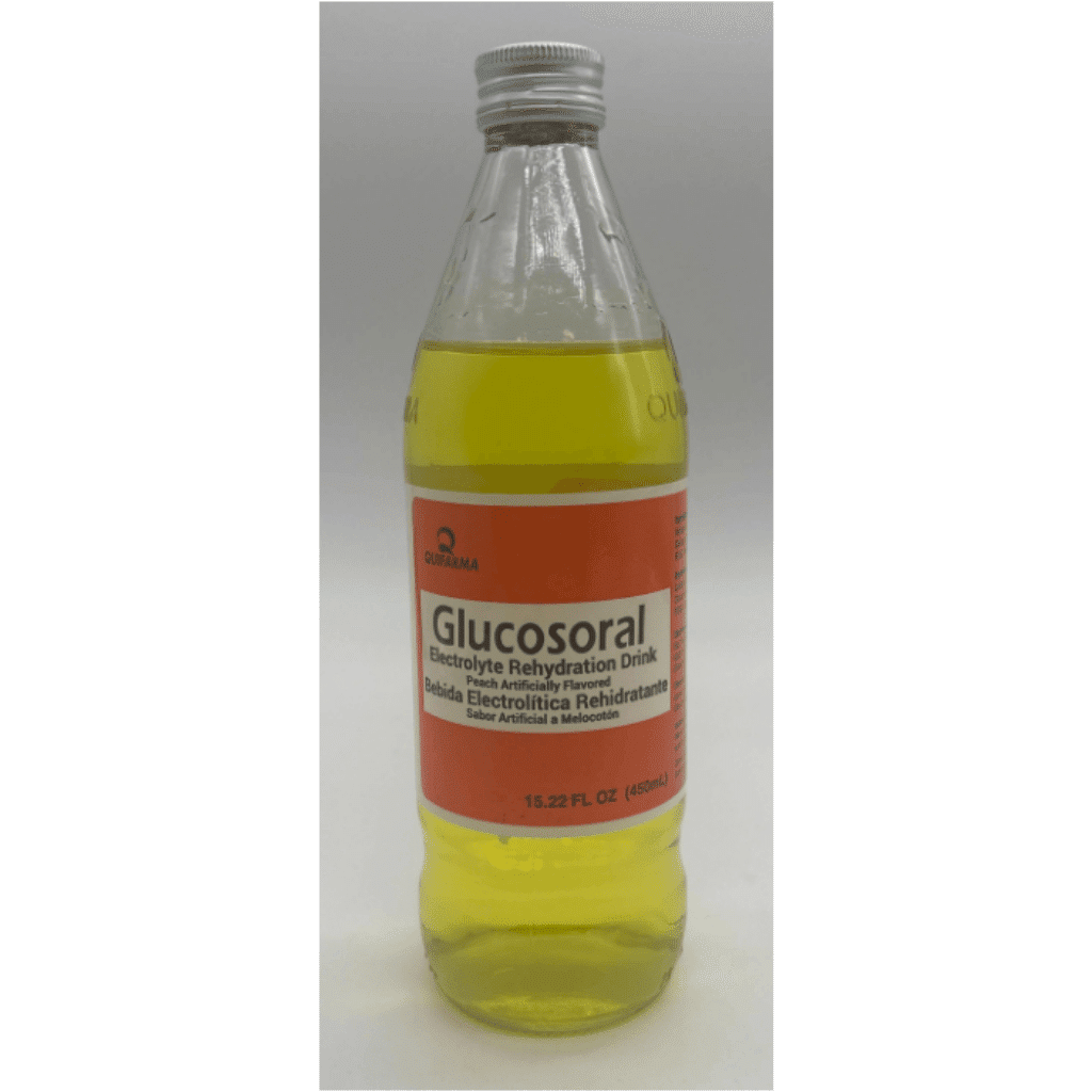 Glucosoral Electrolyte Rehidration Drink Peach Flavor 15.22 fl.oz