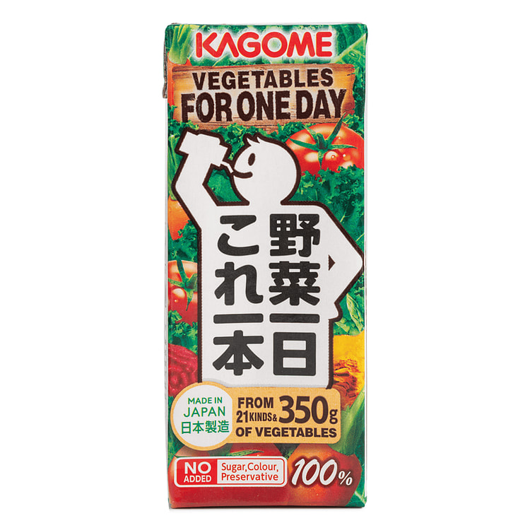 Kagome Veggie Juice For One Day 200ml 6.76 液盎司