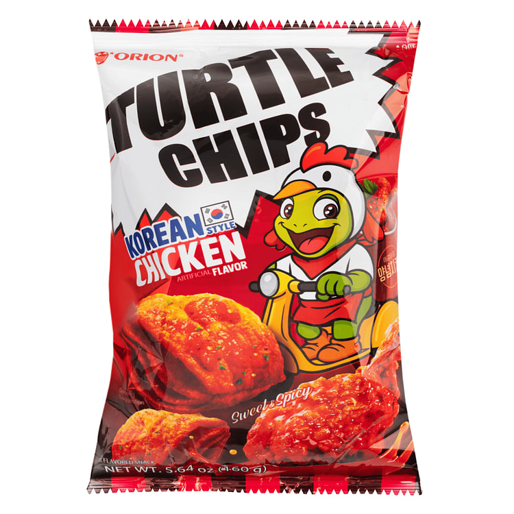 ORION TURTLE CHIPS Korean Fried CHICKEN flavor 160 g