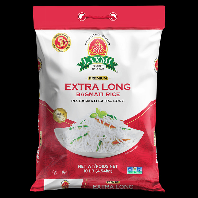 Laxmi Extra Long Basmati Rice 10 lb