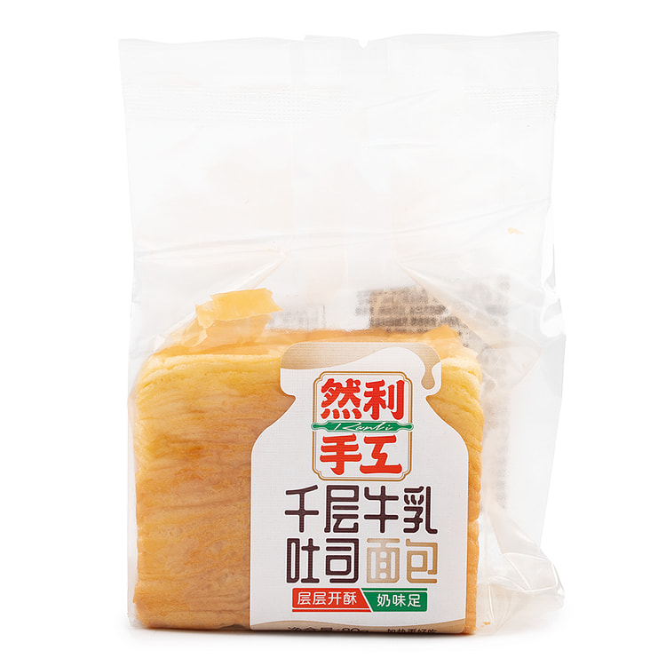然利千层吐司面包80g 80 克