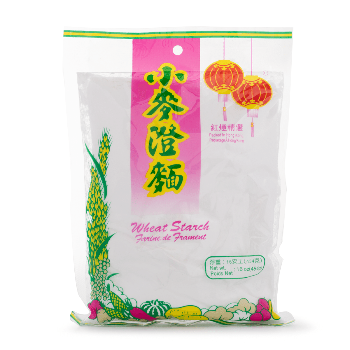 红灯笼牌 小麦澄面粉 16 盎司