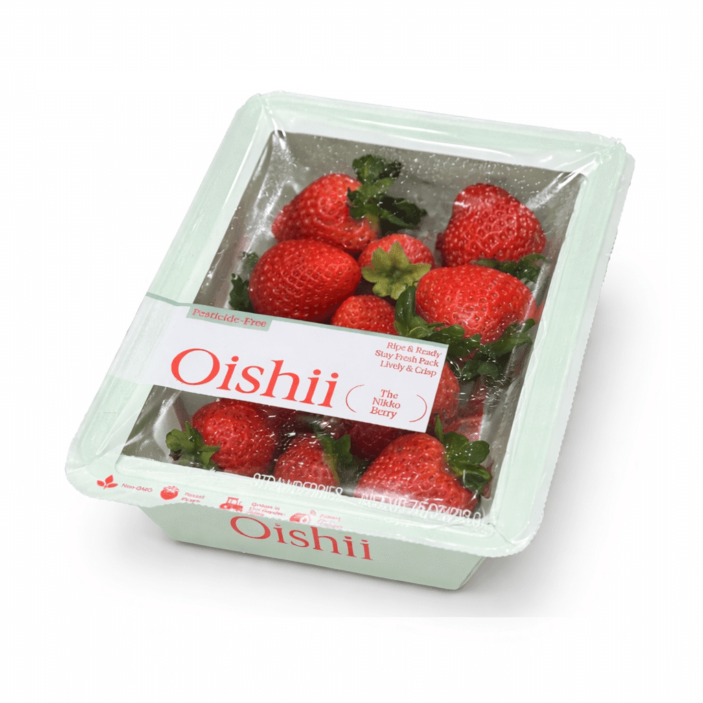 Oishii Nikko Berry Strawberry 1 each