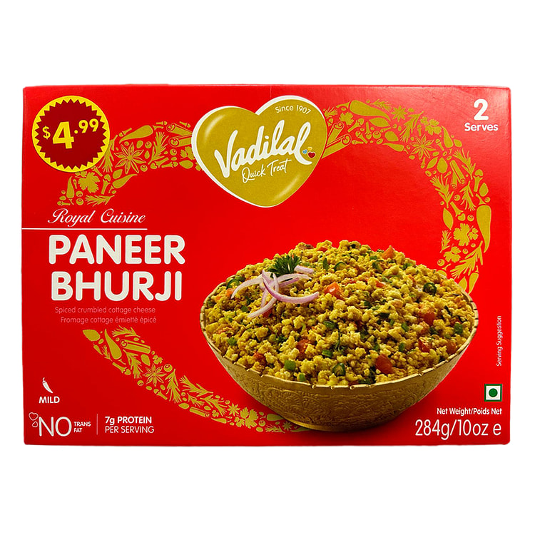 Vadilal Paneer Bhurji 284 g