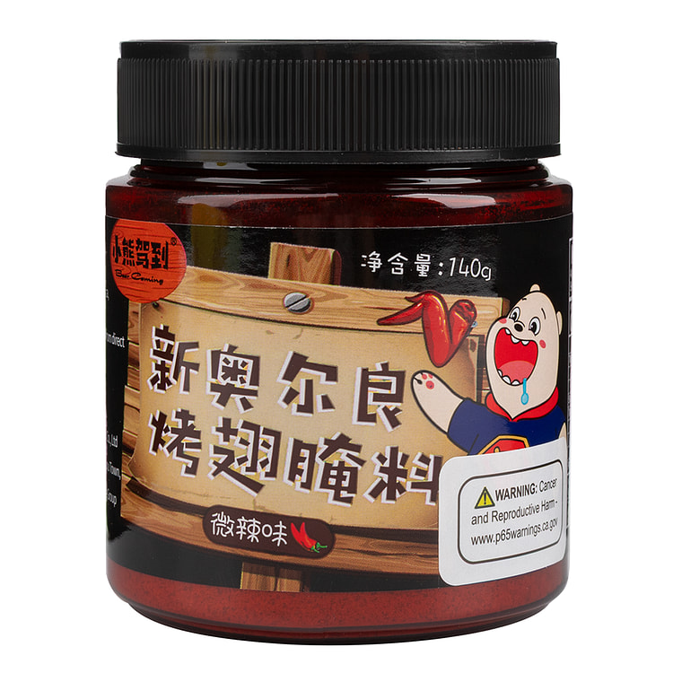 Bear Coming 뉴올리언스 닭날개볶음 소스 약간매운맛