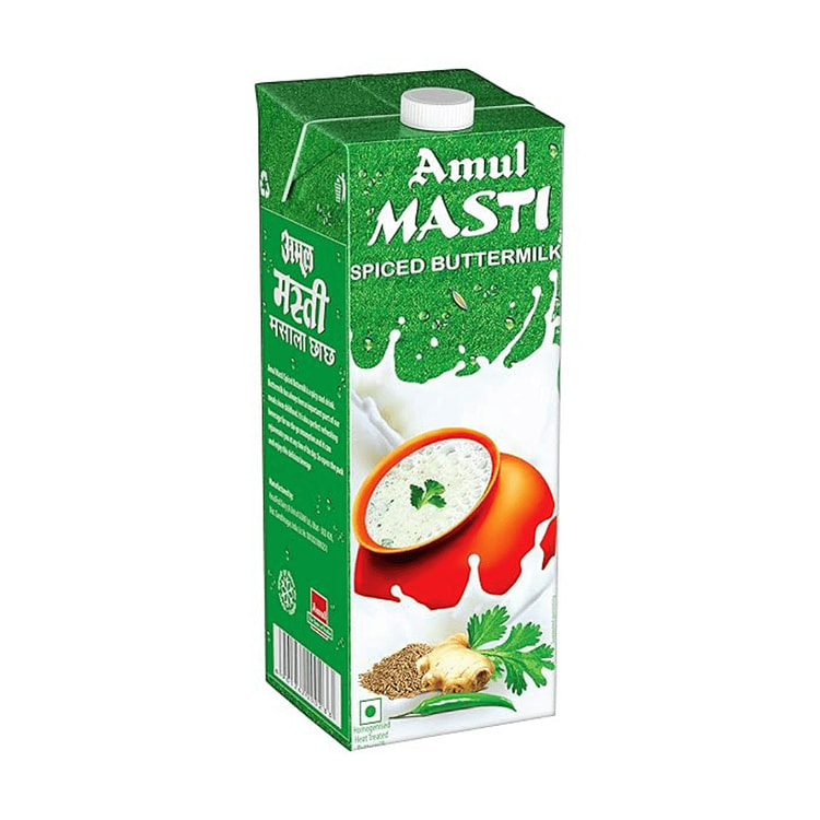 Leitelho com Especiarias Amul 1000 ml