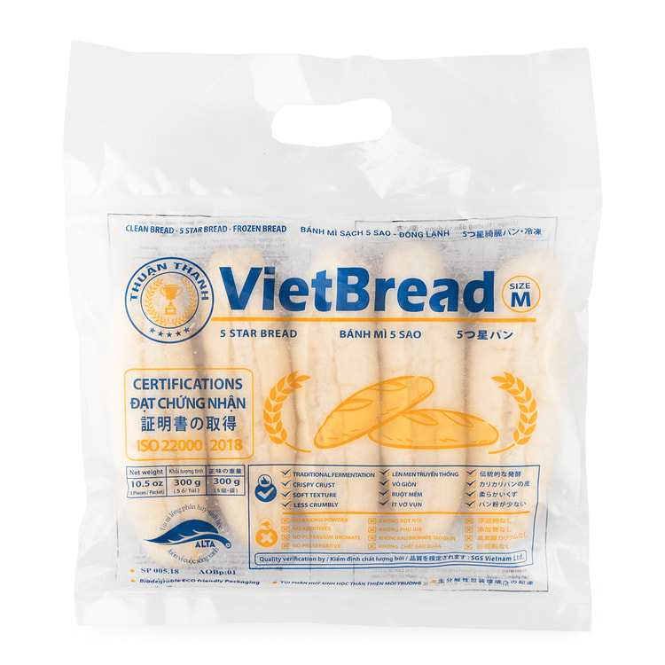 Vbread Vietnamese Baguette Frozen